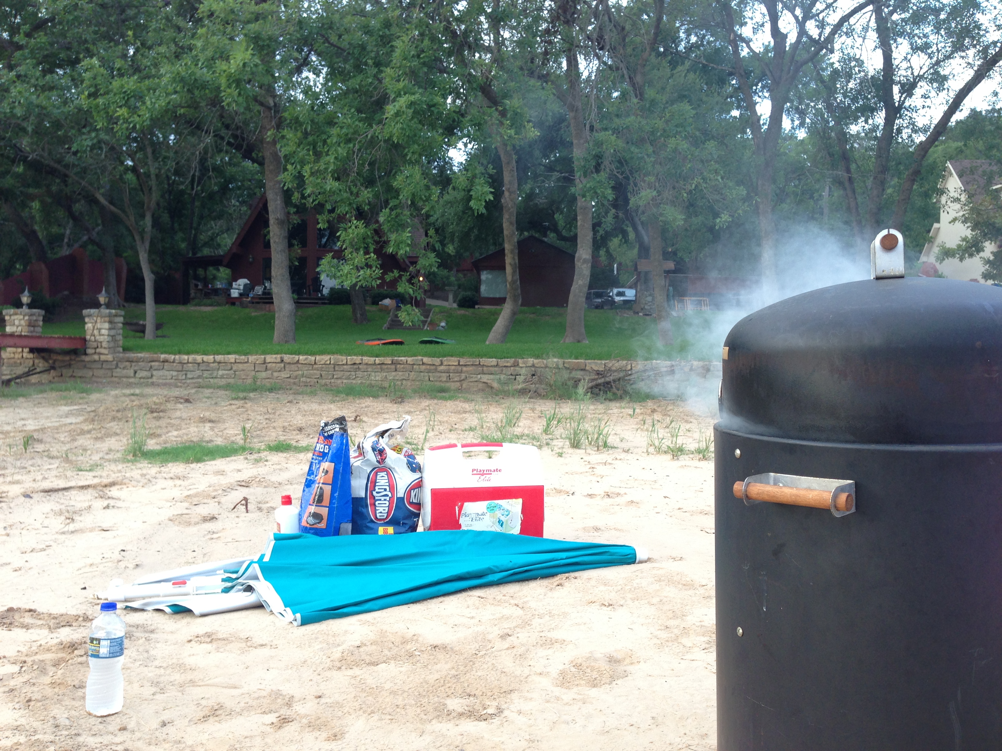 Smoked out not choked out 